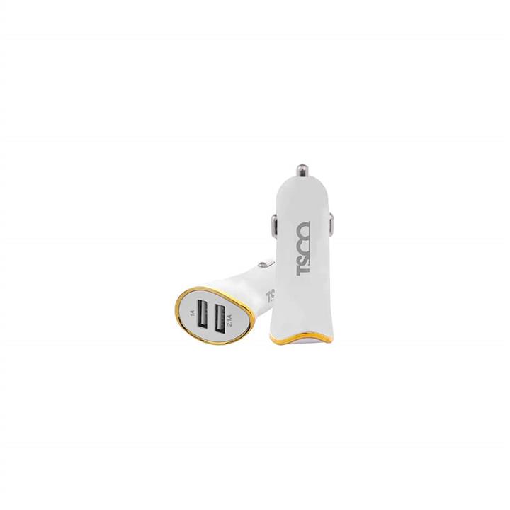 شارژر فندکی تسکو مدل TCG 31 به همراه کابل microUSB TSCO TCG 31 Car Charger with microUSB Cable